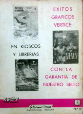 Verso de Kelly ojo magico (Vértice - 1965) -8- El otro ojo de Zoltec