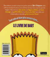 Verso de Simpson (Encyclopédie du savoir) - Le Livre de Bart