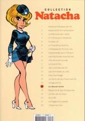Verso de Natacha - La Collection (Hachette) -17- La veuve noire