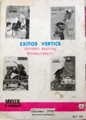 Verso de Mytek el poderoso (Vértice - 1965) -16- Una estatua con vida