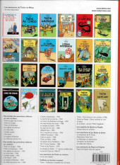 Verso de Tintin (Historique) -6D3- L'Oreille cassée