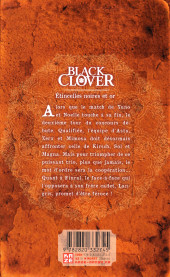 Verso de Black Clover -14- Etincelles noires et or