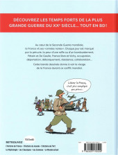 Verso de L'histoire de France en BD (Joly/Heitz) -9a18- La seconde guerre mondiale