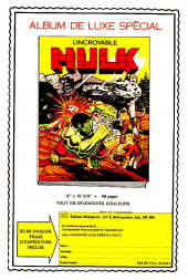 Verso de Le tombeau de Dracula (Éditions Héritage)  -7172- Les seigneurs ses morts-vivants