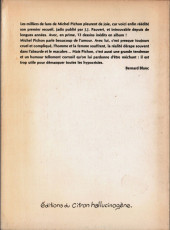 Verso de (AUT) Pichon, Michel -a1981- Pichonneries