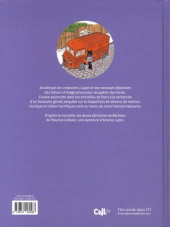 Verso de Arsène Lupin (Une aventure de) -1- Cash-cash à Paname