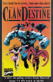 Verso de Clandestine (1994) -SP- ClanDestine Previews Issue