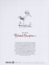 Verso de (AUT) Thompson, Richard - Tout l'art de Richard Thompson