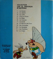 Verso de Asterix (Mini-livres - Les 12 travaux d'Astérix) -1- La course