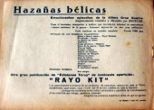 Verso de Hazañas bélicas (Vol.01 - 1948) -17- A machetazo limpio
