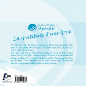 Verso de Contes et Mythes Japonais - La Gratitude d'une Grue