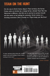 Verso de Attack on Titan (en anglais) -6- Titan On The Hunt