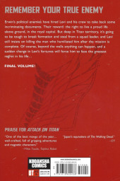 Verso de Attack on Titan - No Regrets -2- Remember Your True Enemy