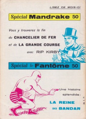 Verso de Les héros du mystère -8- Les photos mystérieuses