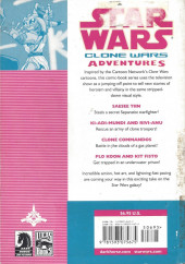 Verso de Star Wars : Clone Wars Adventures -6- Volume 6