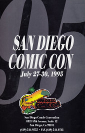 Verso de San Diego Comic Con Comics (1992) -3- San Diego Comic Con Comics #3