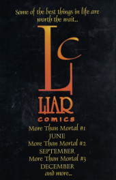 Verso de More Than Mortal (1997) -1- More Than Mortal #1