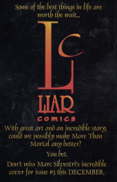 Verso de More Than Mortal (1997) -2- More Than Mortal #2