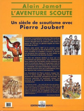 Verso de (AUT) Joubert, Pierre -2007- L'aventure scoute - Un siècle de scoutisme avec Pierre Joubert