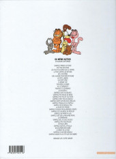 Verso de Garfield (Dargaud) -22b2002- Garfield n'oublie pas sa brosse à dents