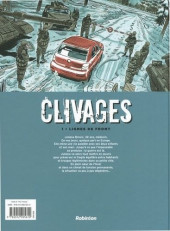 Verso de Clivages -1- Lignes de front