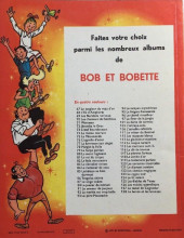 Verso de Bob et Bobette (3e Série Rouge) -93a1972- Le Père Moustache