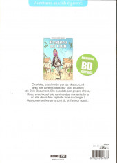 Verso de Aventures au club équestre - Mystère au club