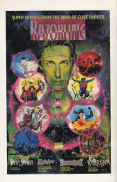 Verso de Clive Barker's The Harrowers (1993) -1- First Strike!