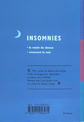 Verso de Insomnies (Jousselin) - Insomnies