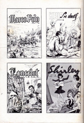 Verso de Ivanhoé (1re Série - Aventures et Voyages) -43- Les compagnons aux chapeaux verts