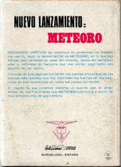Verso de Meteoro (Vértice - 1972) -1- Mr. Héroe