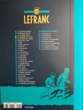 Verso de Lefranc - La Collection (Hachette) -4- Le Repaire du Loup