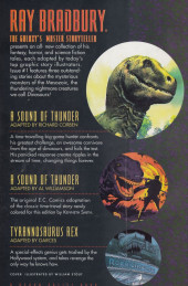 Verso de Ray Bradbury comics (Topps comics - 1993) -1- Special All-Dinosaur Issue!