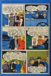 Verso de Four Color Comics (2e série - Dell - 1942) -56- Dick Tracy