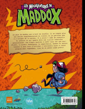 Verso de Les mégaventures de Maddox -2- La machine à cloner