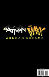 Verso de Batman / The Maxx: Arkham Dreams (2018) -1B- The Outback