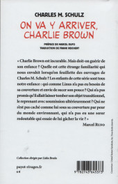 Verso de Charlie Brown (Rivages) -431a18- On va y arriver, Charlie Brown