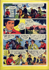 Verso de Four Color Comics (2e série - Dell - 1942) -57- Gene Autry - Raiders of the Range