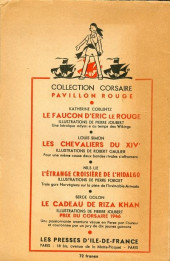 Verso de (AUT) Joubert, Pierre -1947- Les aiglons de Montrevel