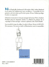 Verso de (AUT) Joubert, Pierre -1995- Œuvres poétiques d'Arthur Rimbaud