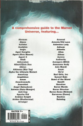Verso de (DOC) All-New official handbook of the Marvel universe A to Z (2006) -1- Abraxas to Batwing