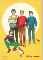 Verso de Dans le sillage de Jacques Cartier -1- Défi dans l'Atlantique