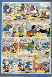 Verso de Four Color Comics (2e série - Dell - 1942) -78- Porky Pig and the Bandit Twins