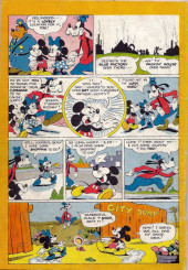 Verso de Four Color Comics (2e série - Dell - 1942) -79- Walt Disney's Mickey Mouse in The Riddle of the Red Hat
