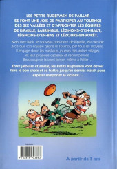 Verso de Les petits rugbymen (Roman) -4- Le tournoi des six vallées