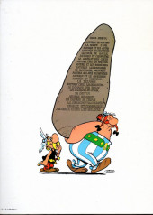 Verso de Astérix -23b1983- Obélix et compagnie