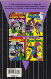 Verso de Doom Patrol Vol.1 (1964) -INT01- The Doom Patrol Archives Volume 1