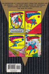 Verso de Superman Vol.1 (1939) -INT01a- Superman Archives