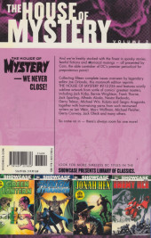 Verso de Showcase Presents: The House of Mystery (2006) -INT03- Volume Three