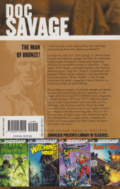 Verso de Showcase presents: Doc Savage (2011) -1INT01- Showcase presents: Doc Savage Volume One